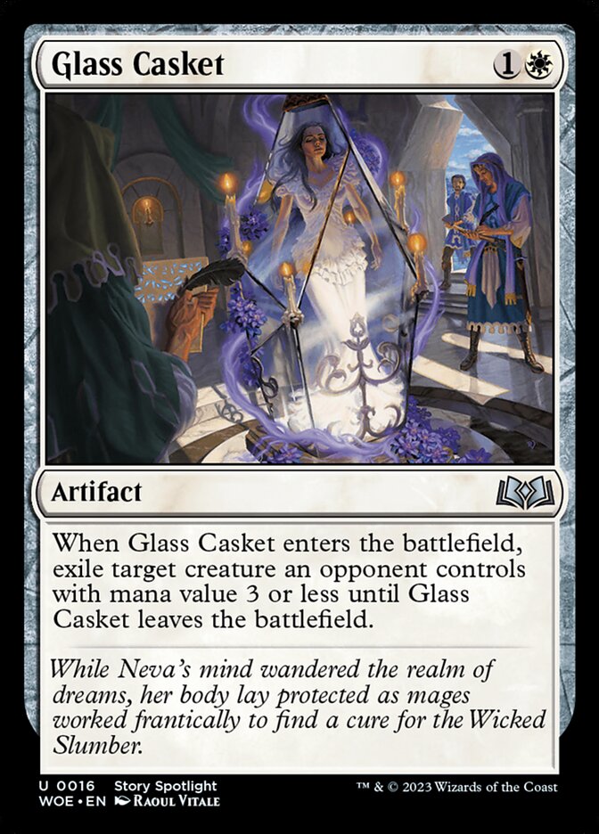 Glass Casket - WOE-016-F-STD