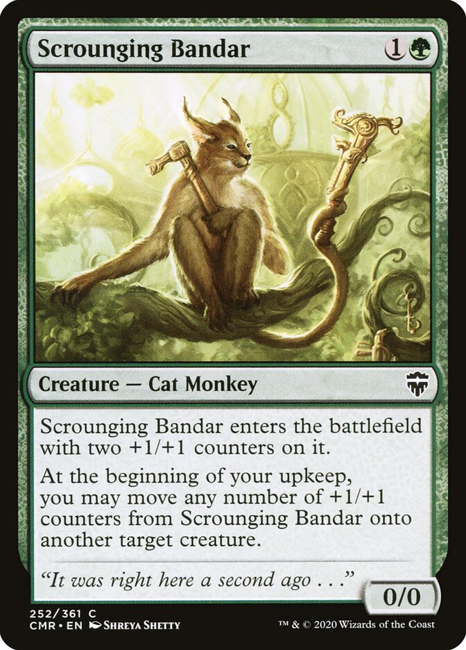 Scrounging Bandar - carta Magic The Gathering