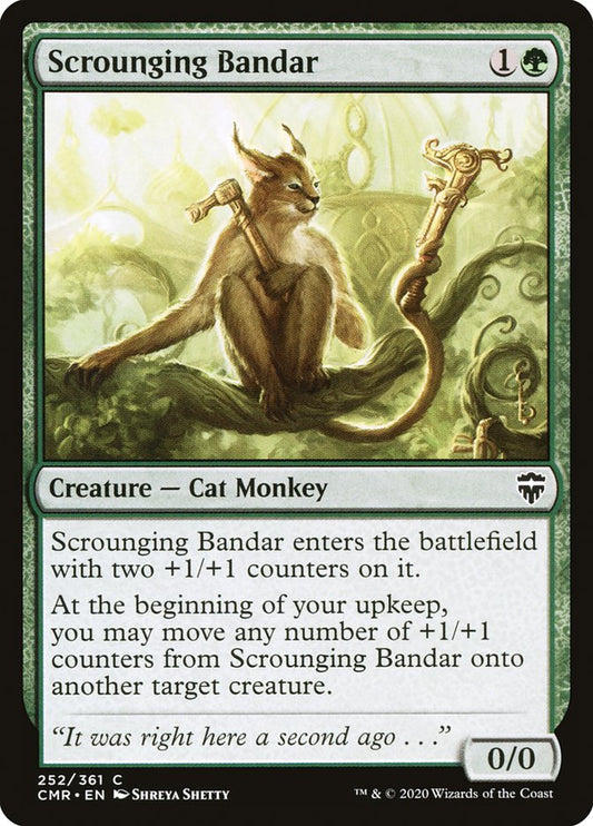 Scrounging Bandar - carta Magic The Gathering