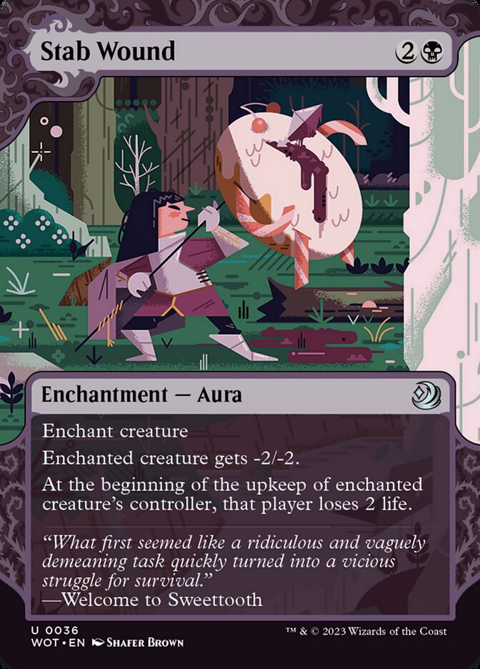 Stab Wound - carta Magic The Gathering