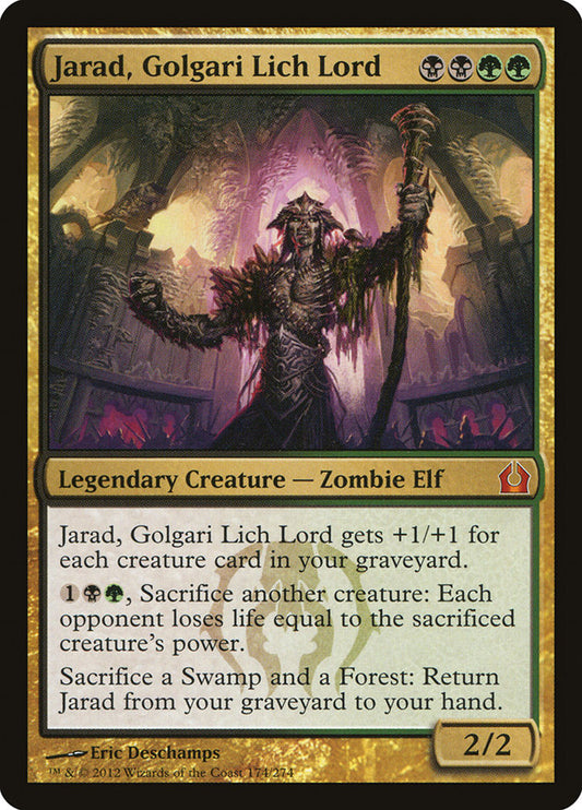 Jarad, Golgari Lich Lord - RTR-174-NF-STD