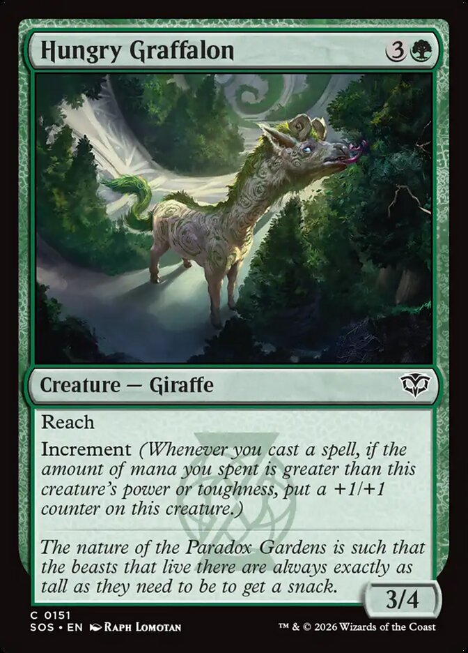 Hungry Graffalon - carta Magic The Gathering