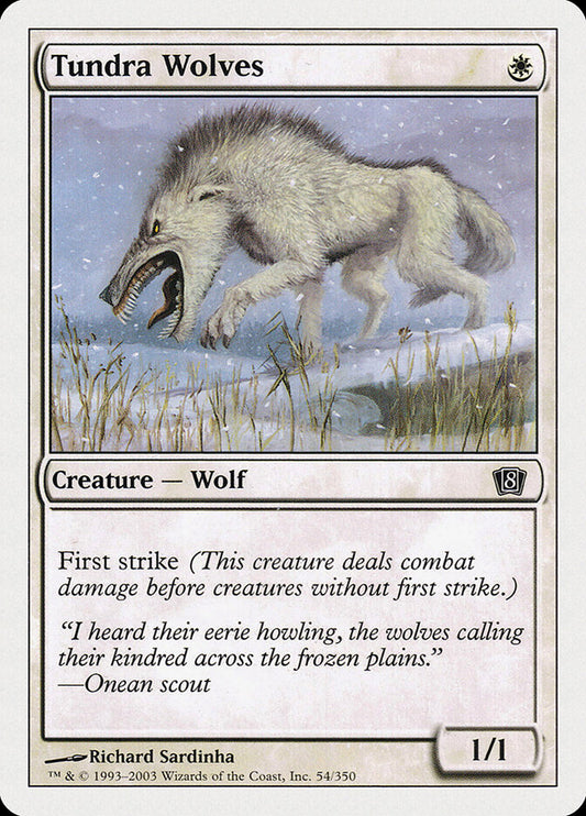 Tundra Wolves - carta Magic The Gathering