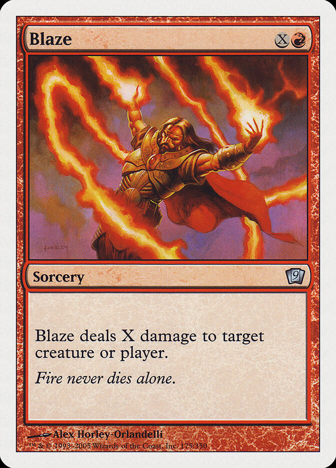 Blaze - carta Magic The Gathering