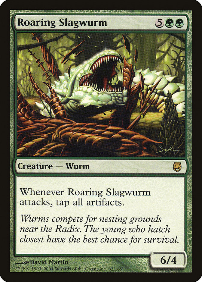 Roaring Slagwurm - carta Magic The Gathering