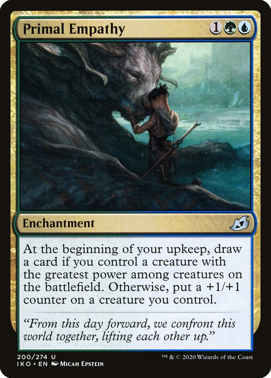 Primal Empathy - carta Magic The Gathering