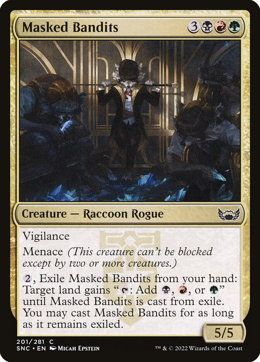 Masked Bandits - carta Magic The Gathering