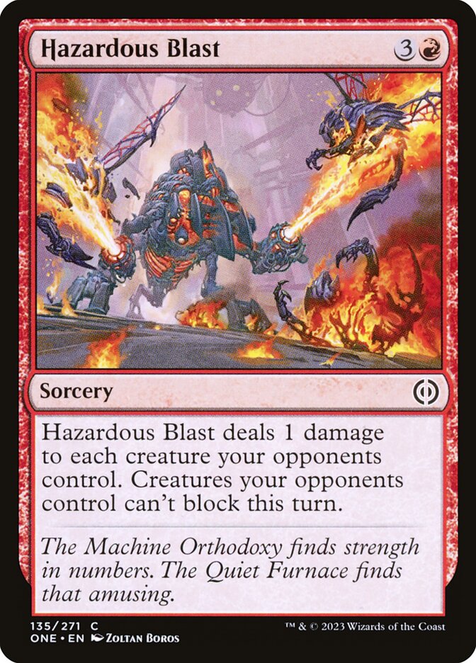 Hazardous Blast - carta Magic The Gathering