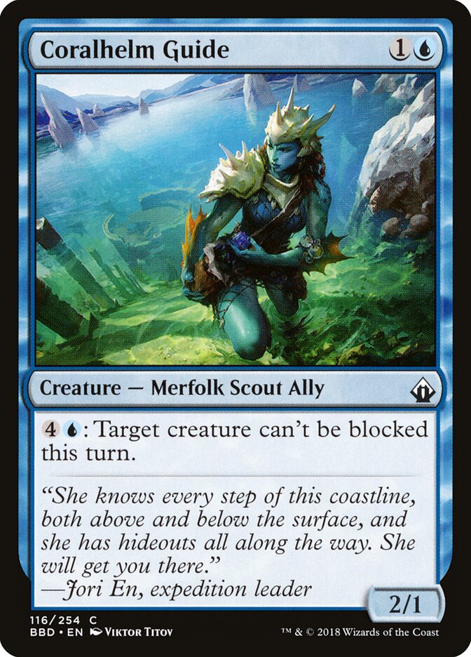 Coralhelm Guide - carta Magic The Gathering