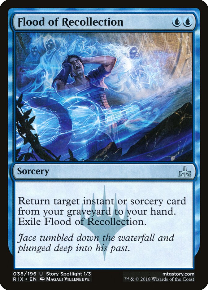 Flood of Recollection - carta Magic The Gathering