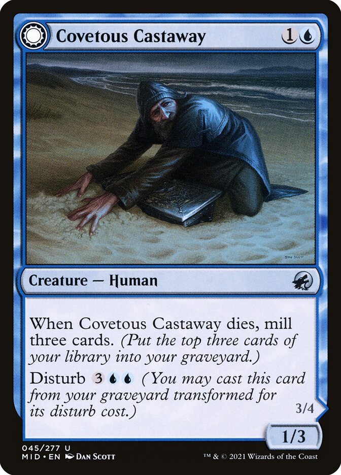Covetous Castaway - carta Magic The Gathering