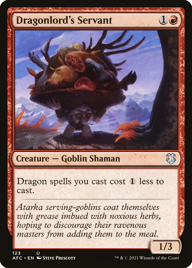Dragonlord's Servant - carta Magic The Gathering
