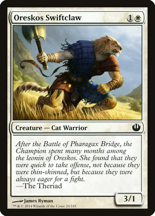Oreskos Swiftclaw - carta Magic The Gathering