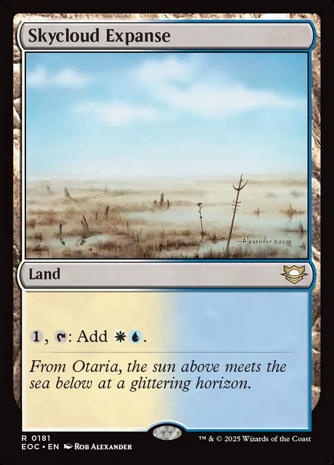 Skycloud Expanse - carta Magic The Gathering