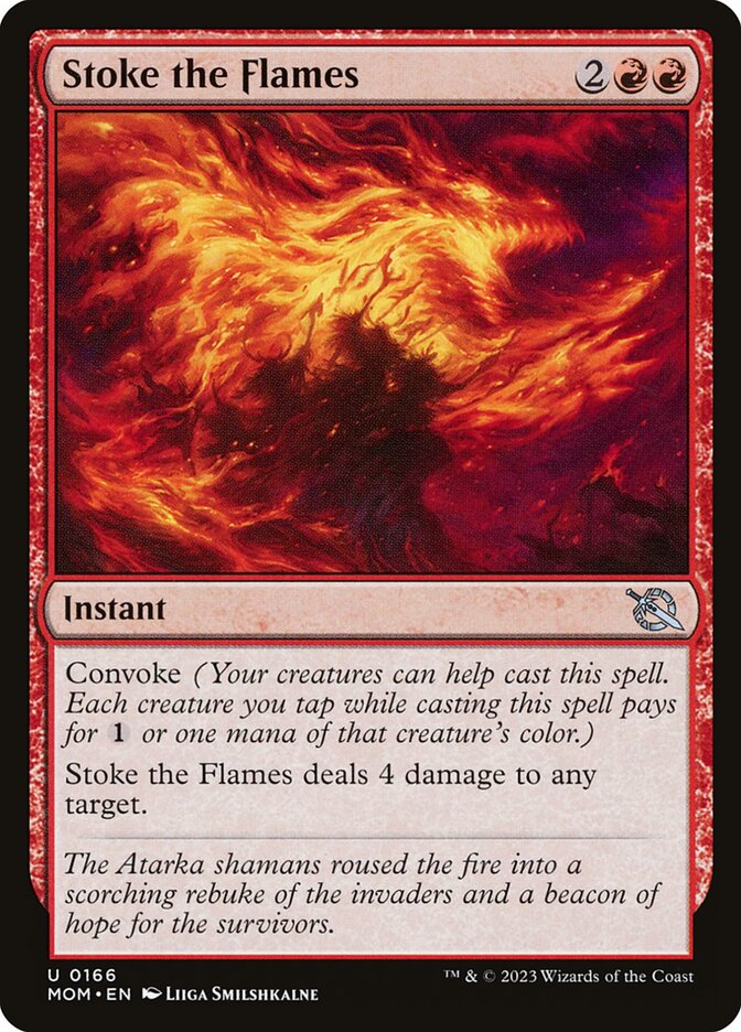 Stoke the Flames - carta Magic The Gathering