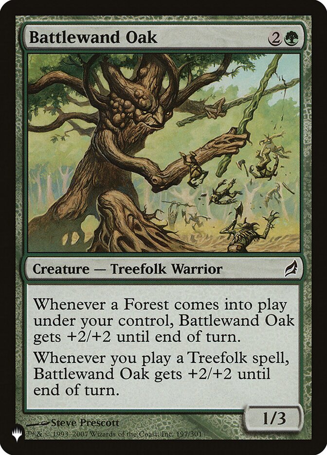 Battlewand Oak - carta Magic The Gathering