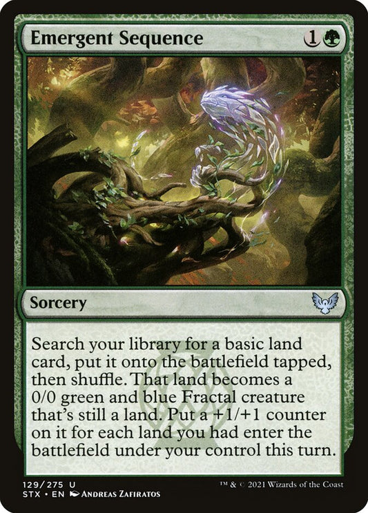 Emergent Sequence - carta Magic The Gathering