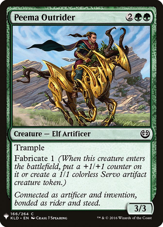 Peema Outrider - carta Magic The Gathering