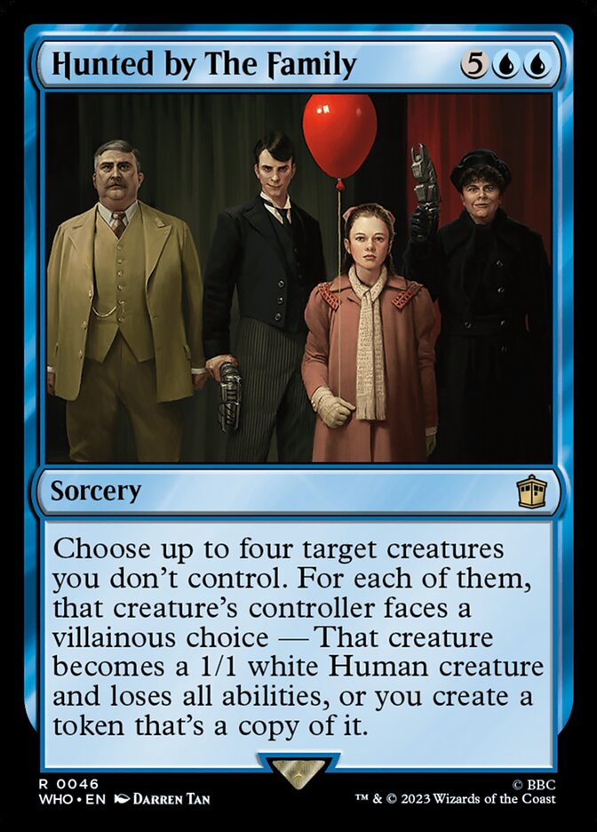 Hunted by The Family - carta Magic The Gathering