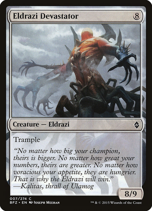 Eldrazi Devastator - BFZ-007-NF-STD