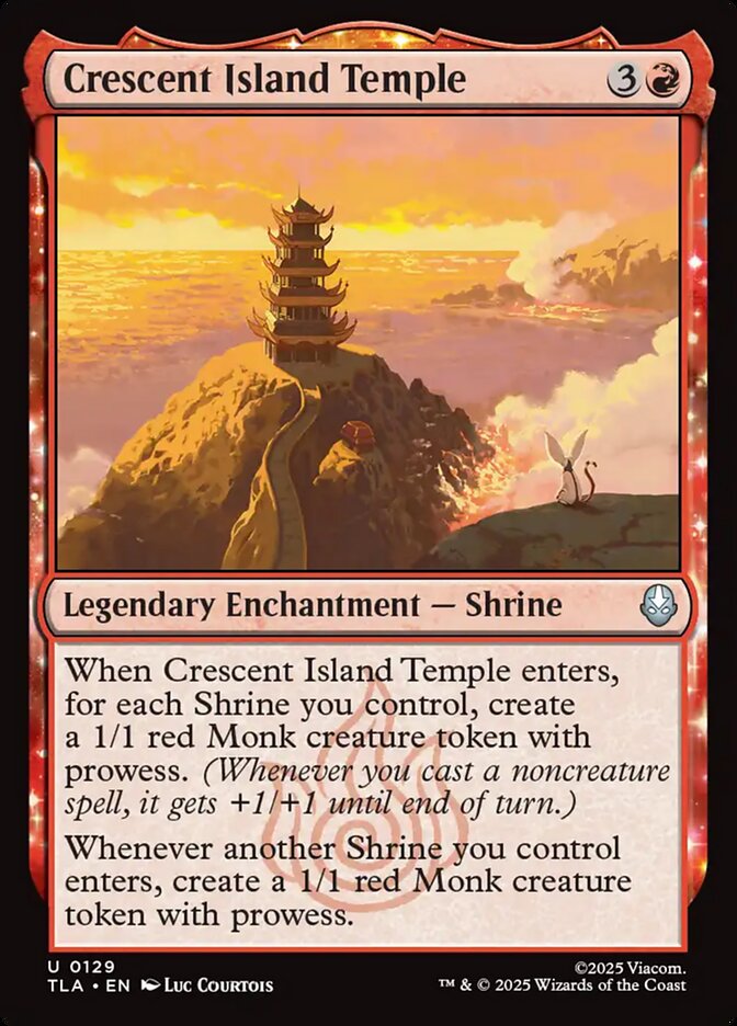 Crescent Island Temple - carta Magic The Gathering
