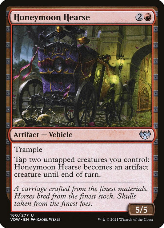 Honeymoon Hearse - carta Magic The Gathering