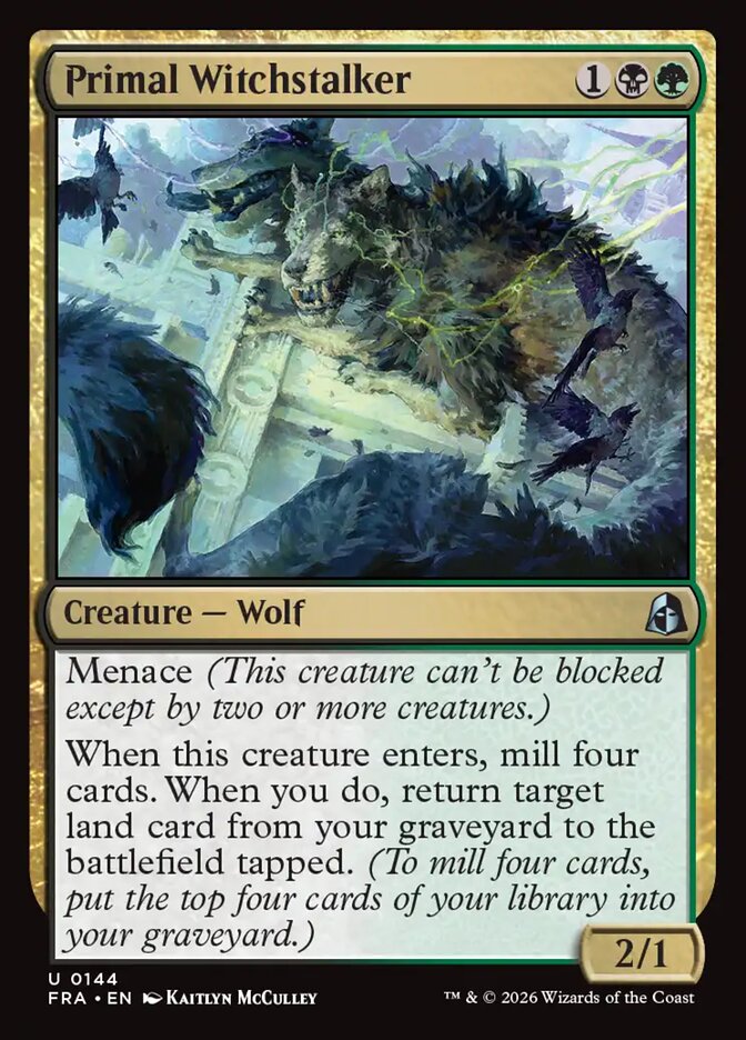 Primal Witchstalker - carta Magic The Gathering
