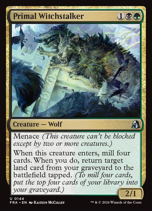 Primal Witchstalker - carta Magic The Gathering