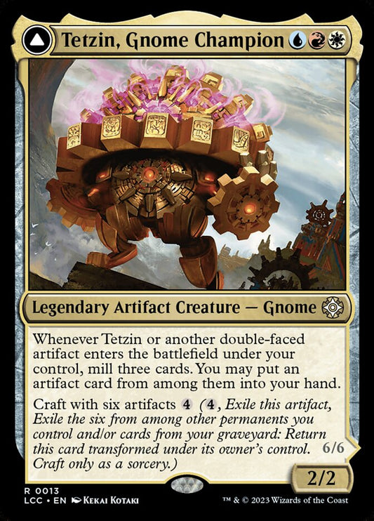 Tetzin, Gnome Champion - carta Magic The Gathering