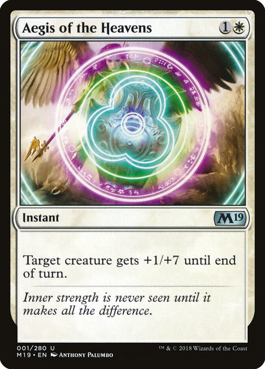 Aegis of the Heavens - carta Magic The Gathering