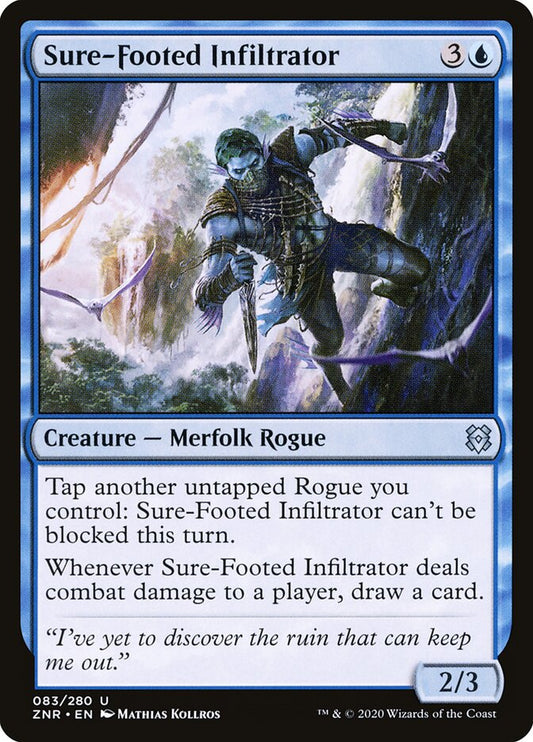 Sure-Footed Infiltrator - carta Magic The Gathering