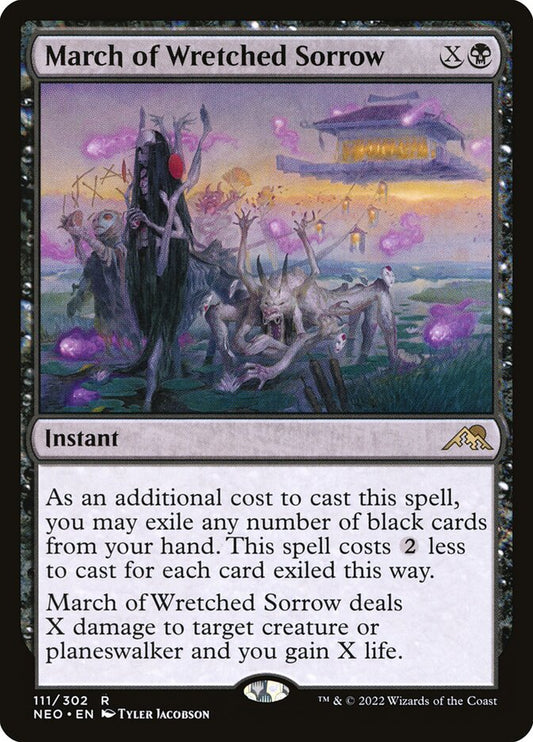 March of Wretched Sorrow - carta Magic The Gathering