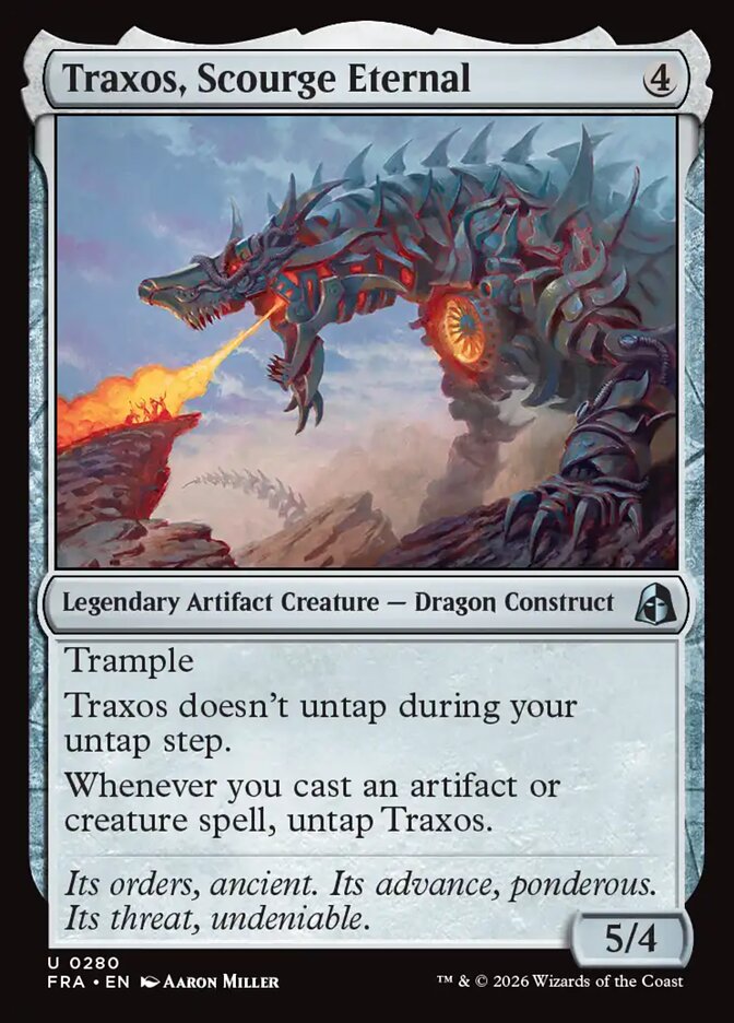 Traxos, Scourge Eternal - carta Magic The Gathering