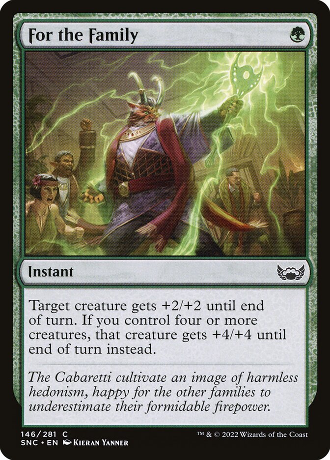 For the Family - carta Magic The Gathering