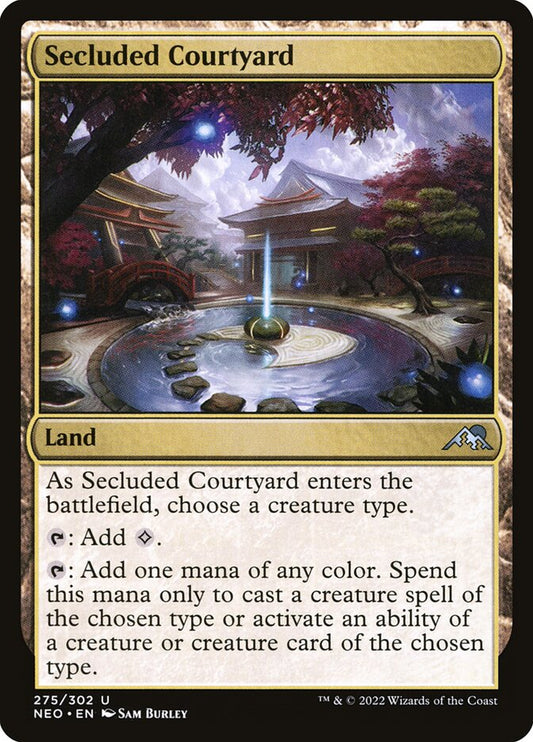 Secluded Courtyard - NEO-275-NF-STD