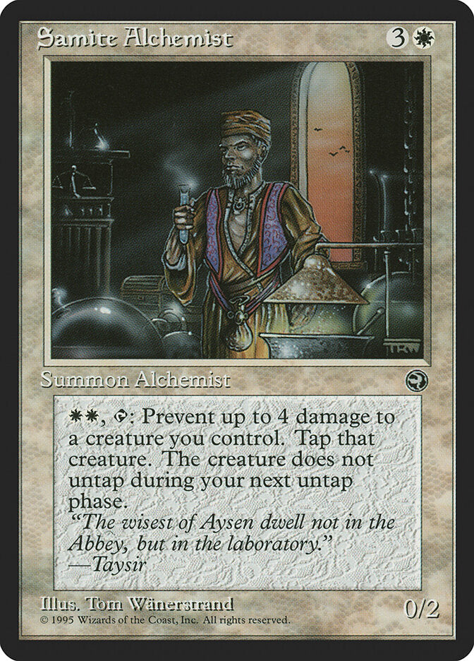 Samite Alchemist - carta Magic The Gathering