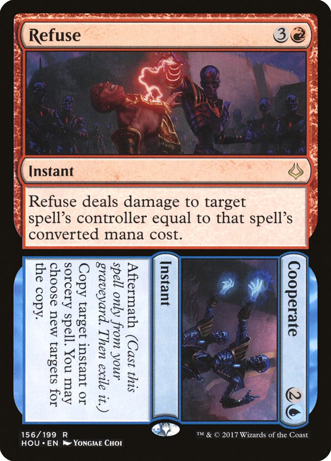 Refuse // Cooperate - carta Magic The Gathering