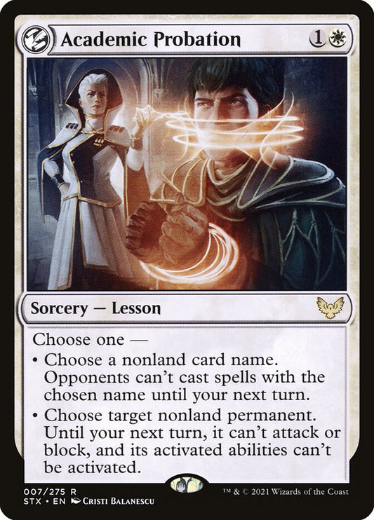 Academic Probation - carta Magic The Gathering