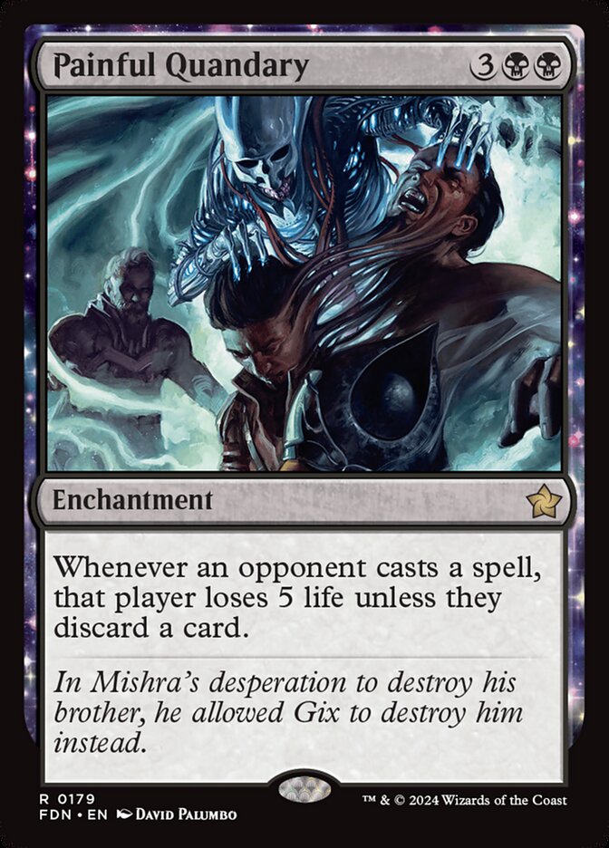 Painful Quandary - carta Magic The Gathering