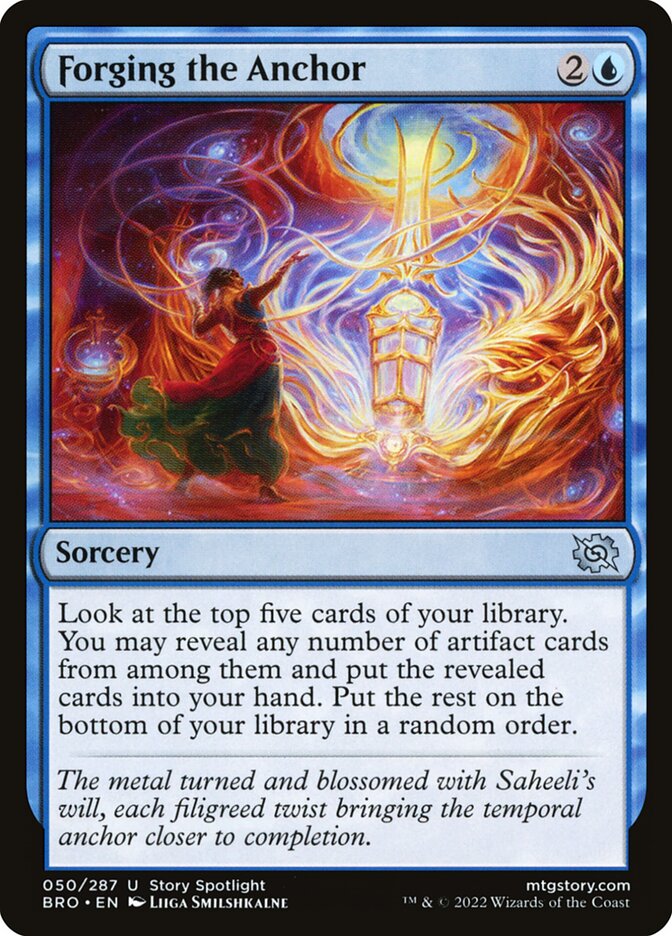Forging the Anchor - carta Magic The Gathering