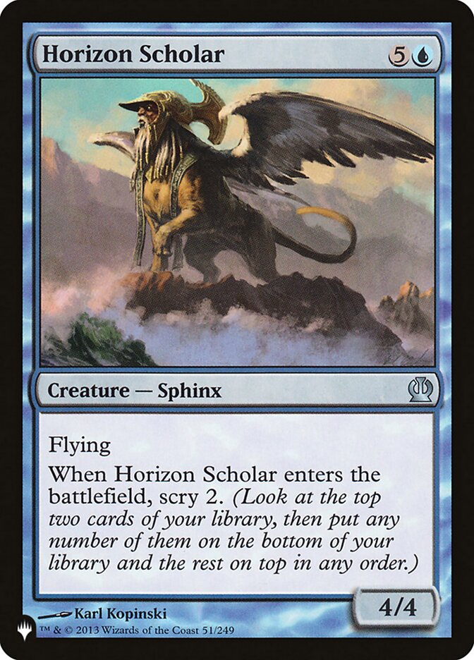 Horizon Scholar - PLST-THS-51-NF-STD