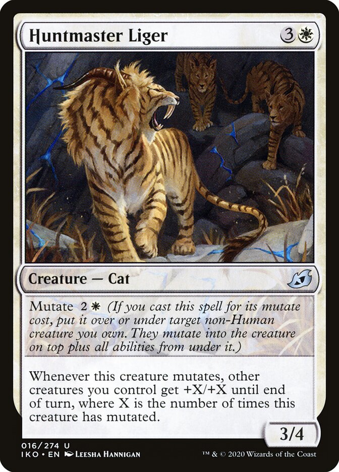 Huntmaster Liger - carta Magic The Gathering