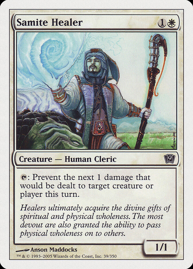 Samite Healer - carta Magic The Gathering
