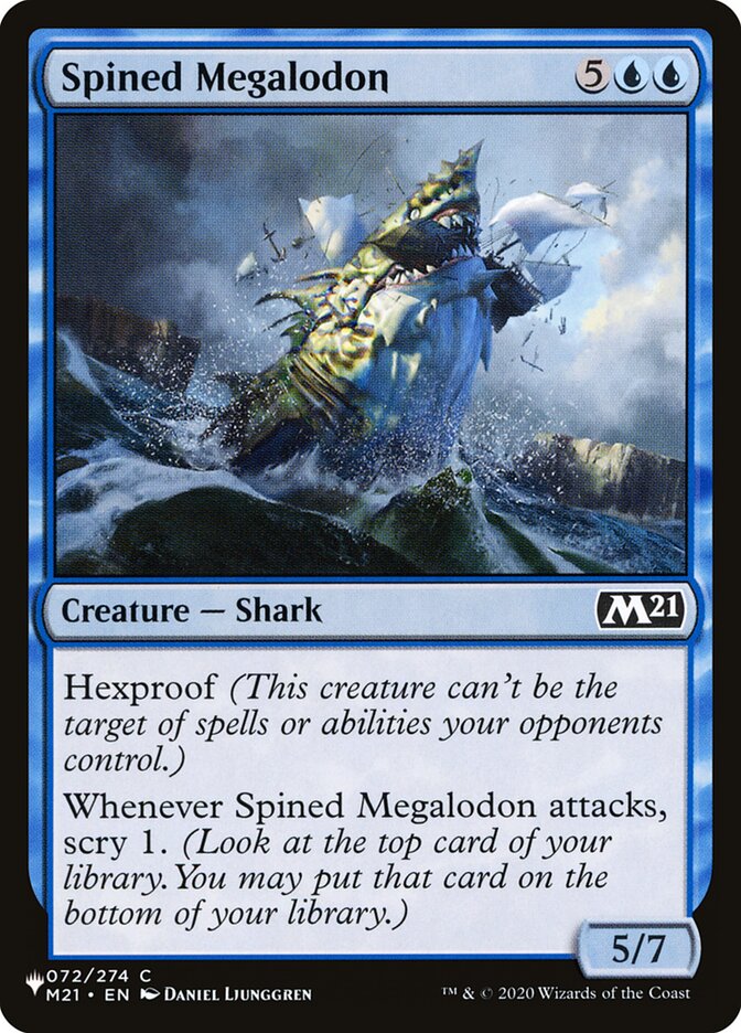 Spined Megalodon - carta Magic The Gathering