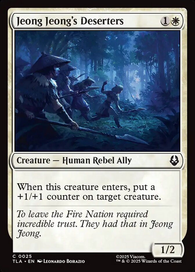 Jeong Jeong's Deserters - carta Magic The Gathering