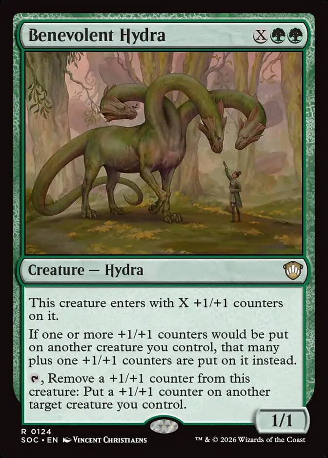 Benevolent Hydra - carta Magic The Gathering