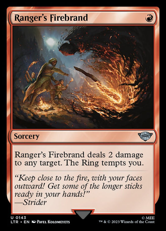 Ranger's Firebrand - carta Magic The Gathering