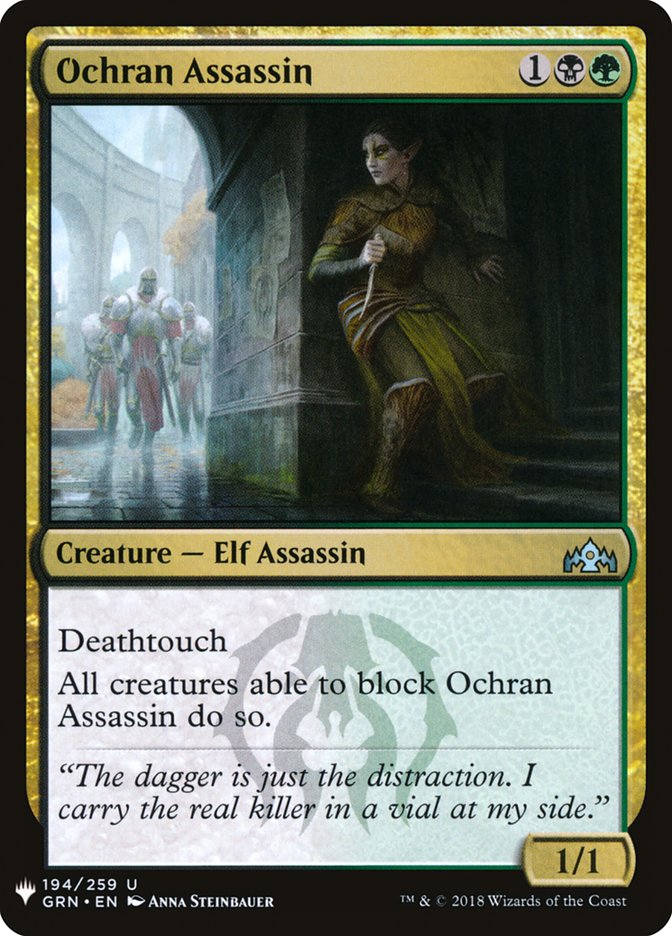 Ochran Assassin - PLST-GRN-194-NF-STD