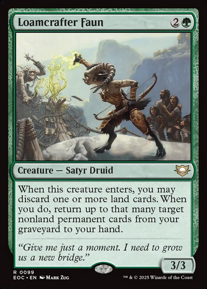 Loamcrafter Faun - carta Magic The Gathering