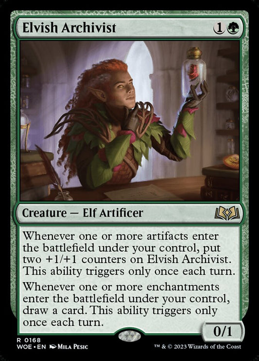 Elvish Archivist - carta Magic The Gathering